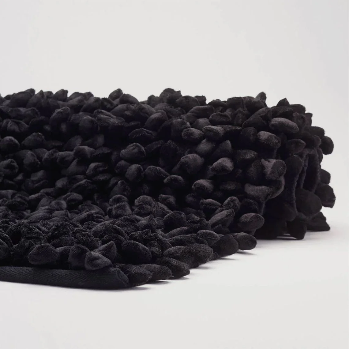 Коврик для ванной Aquanova Rocca 60x100 см, Black (ROCBMM-09) - Фото 3