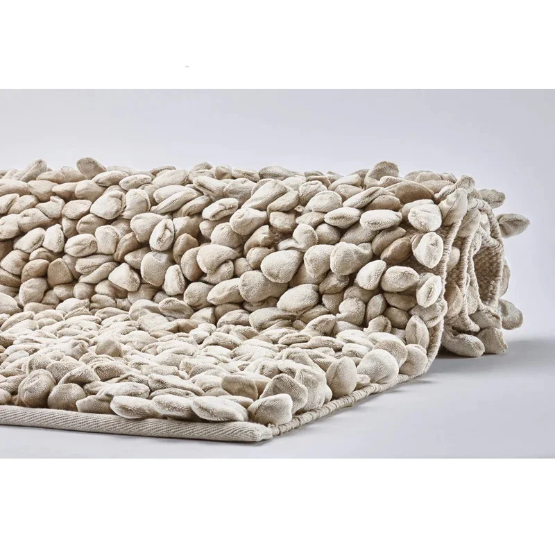 Килимок для ванної Aquanova Rocca 60x100 cm, Linen (ROCBMM-16) - Фото 2