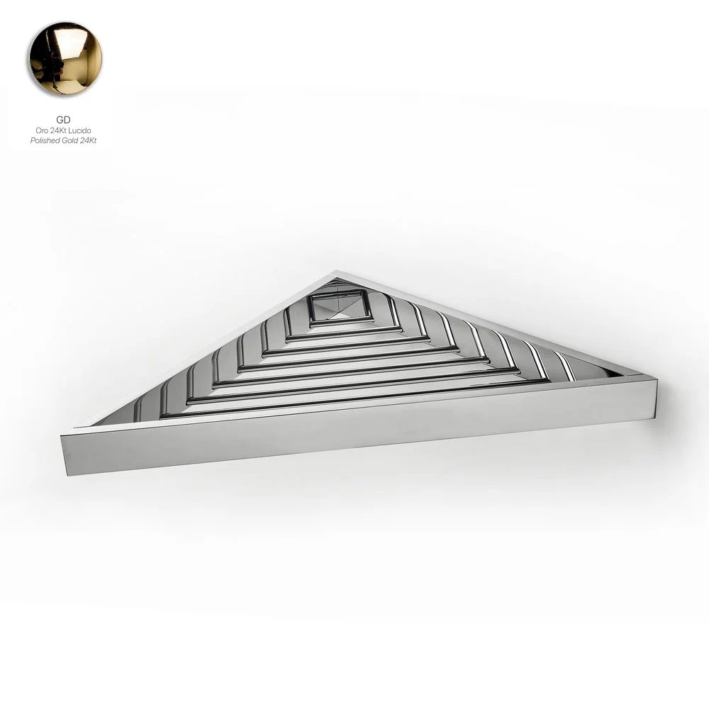 Полочка угловая 3SC Appy & Griglie, Polished Gold 24Kt (SK2A_GD) - Фото 2