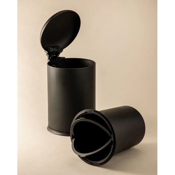 Урна для мусора Cosmic Essentials 16.7x23.8x26.8 см, 3L, Black matt (2923602) (WJC292A0002036) - Фото 3