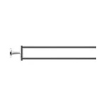 Полотенцедержатель Duravit Starck T 465, хром (0099411000) - Фото 1