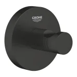 Гачок Grohe Essentials одинарний, чорний матовий (1024602430) - Фото 1
