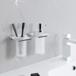 Стакан для щіток, Sonia S-Cube, хром (166831) - Фото 2