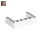 Контейнер для предметов Gessi Rettangolo, настенный, Copper Bruched PVD (20804708) - Фото 1