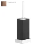 Щетка для унитаза Gessi Rettangolo, настенная, черная, Copper Bruched PVD (20820708) - Фото 1