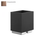 Стакан Gessi Rettangolo, настольный, черный, Copper Bruched PVD (20832708) - Фото 1