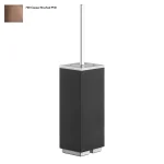 Щетка для унитаза Gessi Rettangolo, напольная, черный, Copper Bruched PVD (20844708) - Фото 1