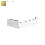 Держатель туалетной бумаги Gessi Rettangolo, настенный, Bruched Brass PVD (20855727) - Фото 1