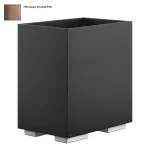 Корзина для мусора Gessi Rettangolo, черная, Copper Bruched PVD (20991708) - Фото 1