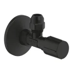 Кутовий вентиль Grohe 3/8 дюйма, чорний матовий (22074KF0) - Фото 1
