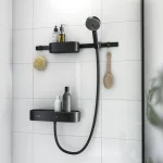 Комплект аксесуарів Hansgrohe Activation EcoSmart з термостатом 7в1, Matt Black (24250670) - Фото 2