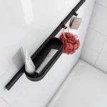 Комплект аксессуаров Hansgrohe WallStoris 4в1, Matt Black (27967670) - Фото 2