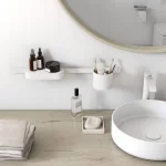 Комплект аксесуарів Hansgrohe WallStoris 4в1, Matt White (27968700) - Фото 2