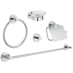 Набор аксессуаров 5 в 1 Grohe Essentials (40344001) - Фото 1