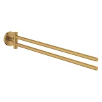 Полотенцедержатель Grohe Essentials, двойной, холодный рассвет матовый (40371GN1) - Фото 1
