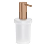 Дозатор рідкого мила GROHE Essentials, матовий мідний (40394DL1) - Фото 1