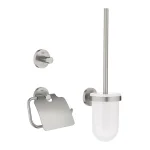 Набор аксессуаров Grohe Essentials настенный монтаж, суперсталь (40407DC1) - Фото 1