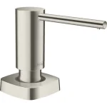 Дозатор кухонный Hansgrohe A71 врезной 500 ml, stainless steel (40468800) - Фото 1