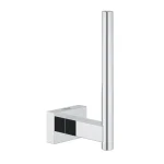 Держатель туалетной бумаги Grohe Essentials CUBE без крышки запасной, хром (40623001) - Фото 1