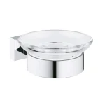 Мыльница с держателем Grohe Essentials Cube , хром (40754001) - Фото 1