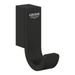 Гачок Grohe Selection для банного халата, чорний матовий (41216KF0) - Фото 1