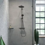 Полочка угловая Hansgrohe AddStoris, 14,8х14,8x30,5см, Brushed Black (41741340) - Фото 2