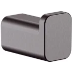 Крючок Hansgrohe AddStoris 3,0х1,6 см, Brushed Black (41742340) - Фото 1
