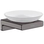 Мыльница подвесная Hansgrohe AddStoris, Brushed Black (41746340) - Фото 1