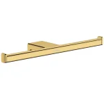 Держатель туалетной бумаги Hansgrohe AddStoris двойной, Polished Gold Optic (41748990) - Фото 1
