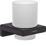 Стакан для зубных щеток Hansgrohe AddStoris, Matt Black (41749670) - Фото 1