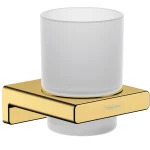Стакан для зубных щеток Hansgrohe AddStoris, Polished Gold Optic (41749990) - Фото 1