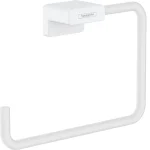 Полотенцедержатель - кільце Hansgrohe AddStoris, Matt White (41754700) - Фото 1
