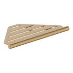 Полочка угловая Hansgrohe AddStoris S, 15.4х15.4x30.2 см, Brushed Bronze (41761140) - Фото 1