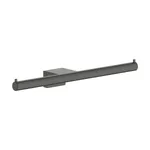 Держатель туалетной бумаги Hansgrohe AddStoris S, двойной, Brushed Black Chrome (41768340) - Фото 1