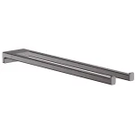 Полотенцедержатель Hansgrohe AddStoris 44,5 см двойной, Brushed Black Chrome (41770340) - Фото 1