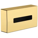 Контейнер для рушників Hansgrohe AddStoris, Polished Gold Optic (41774990) - Фото 1