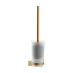 Щітка для унітазу Hansgrohe AddStoris S, підвісна, Brushed Bronze/скло (41782140) - Фото 1