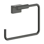 Рушникотримувач-кільце Hansgrohe AddStoris S, Brushed Black Chrome (41784340) - Фото 1