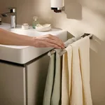 Полотенцедержатель Hansgrohe AddStoris S, 44.1 см двойной неподвижный, Chrome (41787000) - Фото 2