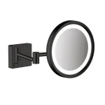 Зеркало Hansgrohe ADDSTORIS с подсветкой LED, черный матовый (41790670) - Фото 1