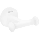 Гачок подвійний Axor Universal Circular, 8.3х2.3x8.2 см, Matt White (42812700) - Фото 1