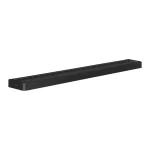 Поручень рейлинг AXOR Universal, настенный 894 мм, Matt Black (42833670) - Фото 1