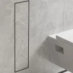 Щетка для унитаза Hansgrohe XtraStoris Rock встроенная, с полкой под облицовку плиткой, Matt Black (56060670) - Фото 2