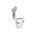 Стакан для зубных щеток THG Hirondelles Platinum Stamped, polished nickel (A4K-B01-536) - Фото 1