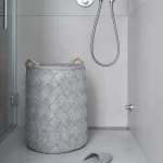 Кошик для білизни Aquanova Amy, 75л, Silver grey (AMYLAL-95) - Фото 3