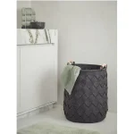 Кошик для білизни Aquanova Amy, 75л, Dark grey (AMYLAL-98) - Фото 3