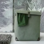 Кошик для білизни Aquanova Arian, 75л, Sage green (ARILAL-582) - Фото 3