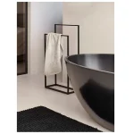 Килимок для ванної Aquanova Axel, 70x120 cm, Black (AXEBML-09) - Фото 2