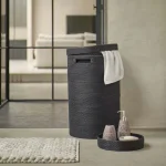 Корзина для хранения с крышкой Aquanova Cino, Black (CINLAD-09) - Фото 4