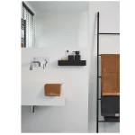 Лоток Aquanova Cyra, настенный 32,1x8,7x6 cm, Black (CYRWTM-09) - Фото 2